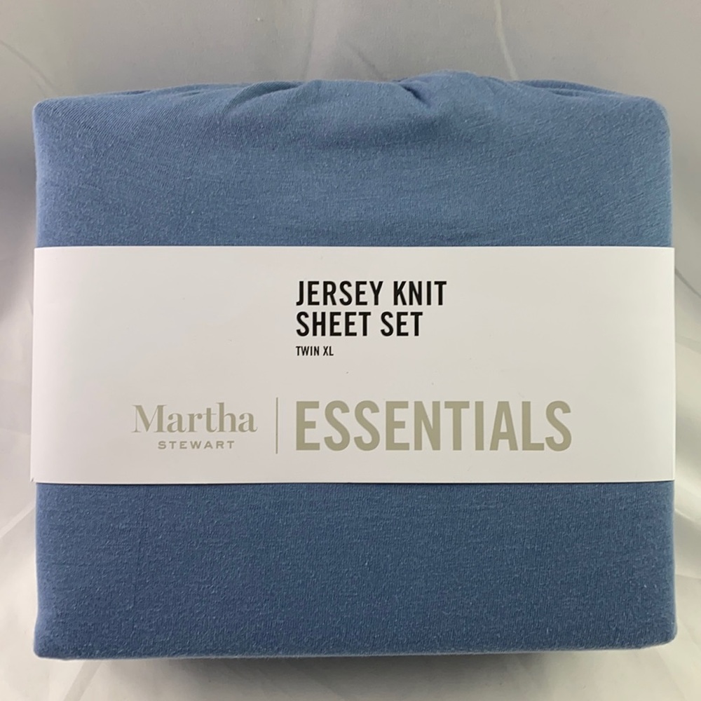 Martha Stewart Collection Jersey Knit Sheet Set
